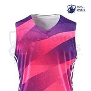 Tenue de basketball professionnelle respirante, légère, confortable, sans manches, nouveau design coloré, meilleur service - Product Image 5