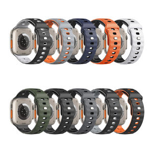 <span class=keywords><strong>Bracelet</strong></span> en silicone respirant <span class=keywords><strong>Ocean</strong></span> Sport pour <span class=keywords><strong>Apple</strong></span> <span class=keywords><strong>Watch</strong></span> Band 42mm 44mm 45mm 46mm 49mm <span class=keywords><strong>Bracelet</strong></span> de remplacement en caoutchouc Bandes de <span class=keywords><strong>bracelet</strong></span> - Product Image 1