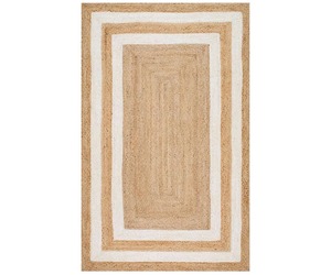 Tapis de zone en Jute solide intérieur/extérieur, tapis de porte en Jute décoratif pour l'entrée de la maison, achetez en ligne au meilleur prix - Product Image 6
