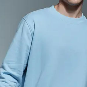 Sweat-shirt pour homme à col rond et ourlet droit, service OEM, respirant / prix de gros, matière ajustable, manches longues, 2026 - Product Image 3