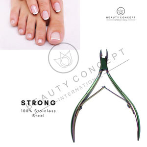 Cortauñas de Acero Inoxidable Ecológico, Herramienta de Manicura Profesional para Uso en Salón, para Cutículas, Serie Pro Expert - Product Image 5