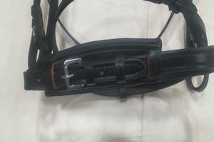 Bride anglaise en cuir véritable, excellente qualité, taille personnalisée, raccords en laiton massif faits à la main, fabricant indien - Product Image 3