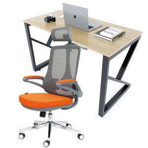 Contemporary Ergonomic Foam & Pu Leather Reclining Chair with Headrest for Home/Office Workshops - Product Image 1