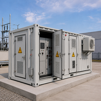 Poste de transformateur conteneurisé préfabriqué E-House 6300 kVA, station de transformateur abaisseur 33 kV pour réseau EPC minier IP55