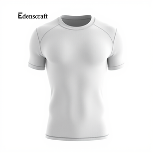 Maillot de corps en coton coupe ajustée pour hommes Conception de manches de cou personnalisable Couche de base respirante légère Tenue quotidienne confortable - Product Image 6