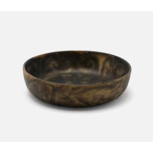 Single Piece Resin <b>Serving</b> <b>Bowl</b> With Premium Color Plating Unique Modern Design <b>Large</b> Size for Food Excellent Value - Product Image 6