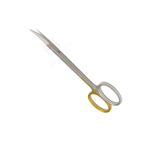 Professional Curved <b>Blade</b> Dental Gum Scissors | JIMED <b>SURGICAL</b> German Stainless Steel Manual <b>Surgical</b> Precision Tool CE - Product Image 4