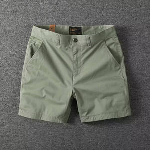 2025 nouvelle mode High Street Cargo Shorts conception personnalisée avec motif solide et 100% coton Style décontracté avec poches personnalisées - Product Image 4