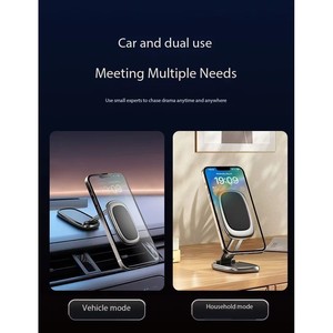 Altezza regolabile 360 ° rotazione magnetico per telefono auto supporto cruscotto misura universale per tutti i modelli di telefono porta telefono - Product Image 5