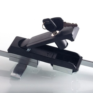 <span class=keywords><strong>Essentra</strong></span> Hengzhu Lock MS742 Aleación de zinc Negro Varilla de metal de 3 puntos Cerradura contral - Product Image 4