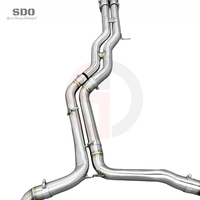Silencieux d'échappement Valvetronic à fixation par boulons SDO pour Audi RS6 RS7 C8 4.0T 2019-2024, échappement Catback en acier inoxydable, amélioration des performances
