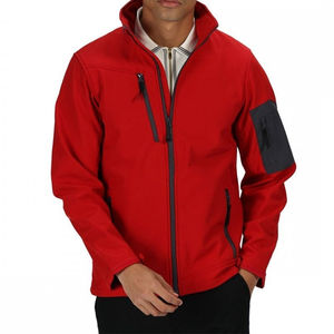 2025 nouveau gros Logo personnalisé hommes en plein air imperméable coupe-vent vestes hiver Sports de plein air Softshell veste pour hommes - Product Image 3