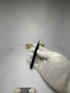 Acier inoxydable ultime avec pince à cils pour hommes de couleur unie Dernière conception de pince à cils pour hommes - Product Image 5