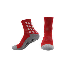 Chaussettes de football tricotées sur mesure en gros pour OEM, respirantes, antidérapantes, haute performance, qualité supérieure, pour hommes - Product Image 4