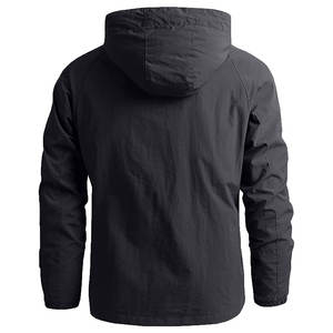 Diseñe su propio producto Chaqueta cortavientos Chaqueta de invierno cortavientos hecha a medida para hombres - Product Image 2