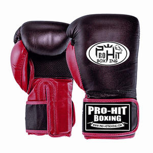 ถุงมือชกมวยหนังแท้สำหรับผู้ชายถุงมือชกมวยสำหรับมืออาชีพ - Product Image 3