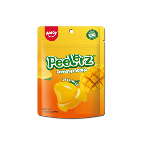 Amos Peelerz Gummy Mango Candy Venta al por mayor, Venta caliente Mango Gummies, Precio de fábrica, Embalaje a granel, Snack de alta calidad - Product Image 1