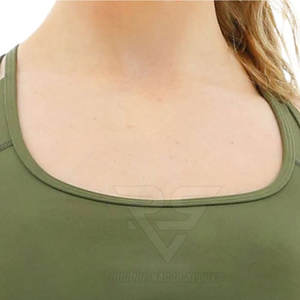 Sujetador deportivo de alta sujeción para mujer superventas Spandex/Nylon secado rápido y transpirable a bajo precio para adultos - Product Image 6