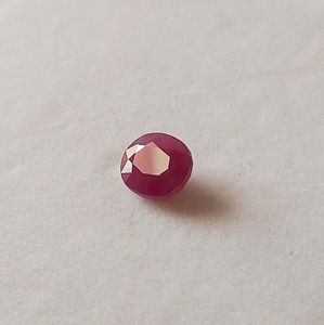 Gema Suelta de Rubí Natural de Alta Calidad, Corte Ovalado, Rojo, 10x14mm, 4ct, A. U. Gems para Joyería - Product Image 3