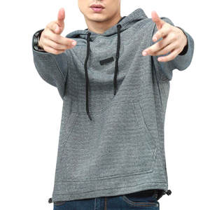 2024 alta calidad Oem impresión personalizada Logo 100% algodón Sudadera con capucha hombres deportes al aire libre desgaste hombres mejor precio sudaderas con capucha transpirables - Product Image 2