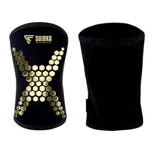 Genouillères en néoprène OEM Orthèse de compression avec logo personnalisé pour musculation et soutien articulaire - Product Image 3