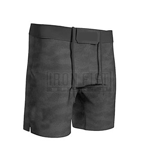 Short MMA de haute qualité pour hommes Tissu extensible résistant à la déchirure pour l'entraînement et le sparring Position du logo avant - Product Image 2