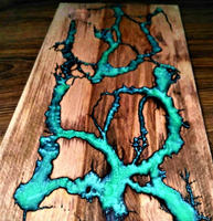 Nouvelle Arrivée Planche à découper rectangulaire en bois durable, style Art Indien Exotique, compatible lave-vaisselle, qualité alimentaire, pour restaurant, épaisseur 1,5 cm