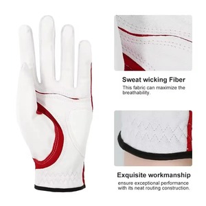 Fabricante profesional Diseño personalizado Corte perfecto El mejor precio con sus propios colores de logotipo Superventas para guantes de golf - Product Image 3