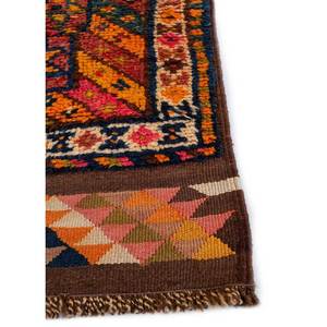 Alfombras de Lana Anudadas a Mano con Diseño Geométrico Nuray, 9x12, Rectangulares, Abstractas, Modelo Pae-3050, para Sala de Estar o Dormitorio, Color Naranja Rojo, Técnicas Hechas a Mano - Product Image 4