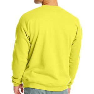 Nouveau service de gros OEM dernière conception couleur unie hommes sweat à manches longues col rond hiver hommes sweat service OEM - Product Image 6
