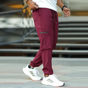 2025กางเกงวิ่งแบบมีเชือกรูดสำหรับผู้ชายกางเกงวิ่งออกกำลังกายผ้ารัดรูปผ้ายืดสำหรับเล่นกีฬา - Product Image 5