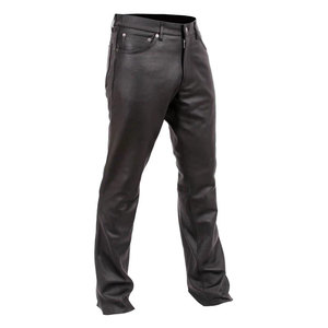 Leather custom made 2022 best top quality men <b>pant</b> men 2022 High Quality Windproof Sheepskin Leather <b>pant</b> - Product Image 2
