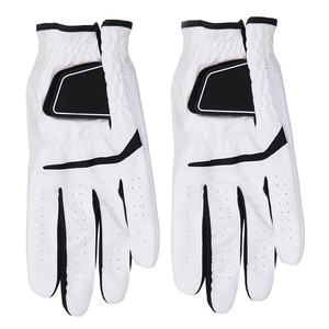 Guantes de Golf de Piel de Cabretta, Guantes de Golf de Piel de Oveja Suaves con Logotipo Personalizado, Color Antideslizante, Guantes de Cuero PU para Mano Derecha e Izquierda - Product Image 6