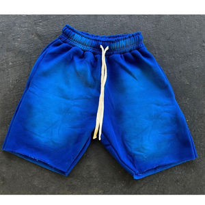 Custom Logo Eco-Friendly Solid 100% Cotton Heavy Weight Fleece Baggy Blank <b>Sweat</b> <b>Shorts</b> Plus Size <b>Men's</b> Joggers - Product Image 1