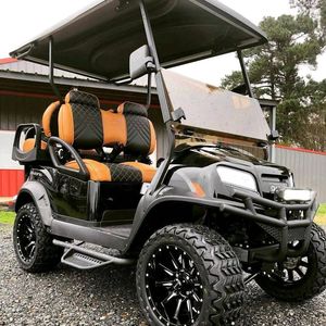 2024 nuevo motor eléctrico de 2 plazas 48V/72V carrito de golf de marca China con Club a la venta - Product Image 4