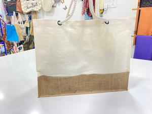 Eco-Friendly Cotton Canvas <b>Tote</b> <b>Bags</b> Custom Printed Wholesale Jute Shopping Beach Promotional <b>Bags</b> - Product Image 4