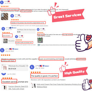 Dapat disesuaikan Logo kondisioner pewarna rambut kosmetik tabung plastik cerah alumini-plastik dengan cetakan Offset permukaan - Product Image 5