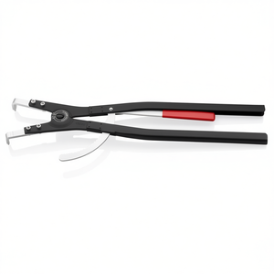 Alicates para Anillos de Retención Knipex con Recubrimiento de Polvo Negro y Dispositivo de Bloqueo con Mango de Plástico para Anillos de Retención Externos en Ejes - Product Image 2
