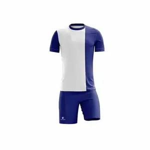 品牌新外观定制足球服，带运动衫和短套/最新设计定制透气足球足球服