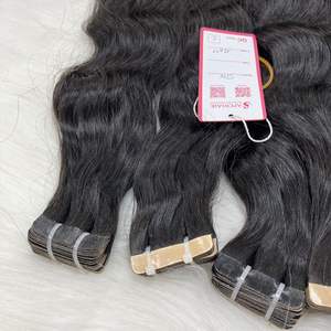 Extensions de cheveux humains Remy vietnamiens Double Drawn European Kinky Wave Curl DHL FedEx Livraison Toutes les couleurs disponibles Bundled - Product Image 4