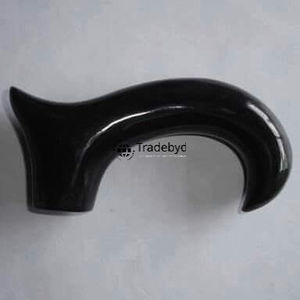 Poignée de bâton de marche en corne solide pour les utilisateurs de bâton extérieur de soutien de randonnée Tradebyd - Product Image 1