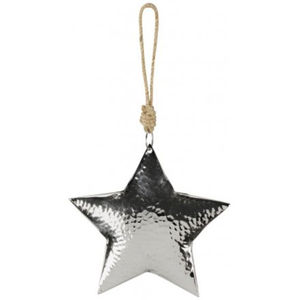 Hot Selling Classic <b>Christmas</b> Hanging Creative Silver Metal Star Hanging <b>Christmas</b> Ornaments Perfect <b>Christmas</b> Accessory - Product Image 4