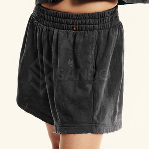 เสื้อซักกรดสำหรับผู้หญิงตัวสั้นผ้าซักแบบสั้นน้ำหนักเบามีเอกลักษณ์2025สั้นดีไซน์ใหม่ล่าสุด - Product Image 4