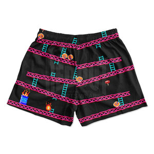 Gran oferta de pantalones cortos dobles de malla de poliéster para hombre, pantalones cortos holgados para hombre, pantalones cortos de malla para verano - Product Image 2