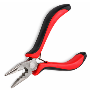 Pinzas para Remover Extensiones de Cabello, Herramienta para Anillos Micro Nano, Diseño de 3 Orificios, Agarre Dentado, Uso Profesional en Salón y DIY - Product Image 1