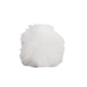 Funda de Piel Sintética Blanca para Perilla de Puerta - Product Image 1