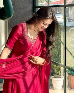 FATEMA FASHION Nuevo Vestido de Novia Indio de Diseñador Salwar Kameez Paquistaní Estilo Bollywood para Fiesta de Secado Rápido, Ajuste Regular, Todas las Estaciones, Tejido Pesado - Product Image 5