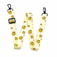 Lanière personnalisée avec mousqueton pivotant - Porte-badge personnalisé - Sangle de cou durable pour clés, bureau, école et événements - Cadeau
