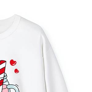 Nuevas Sudaderas Blancas Casuales para Mujer al por Mayor con Logotipo Personalizado, Cálidas para Invierno, Estilo Urbano, Ecológicas - Product Image 6