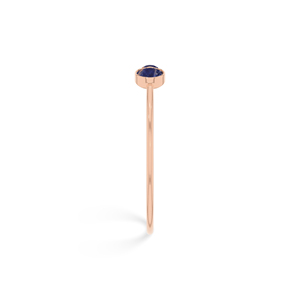 18k Rose Gold Plated High Finish Adjustable Bezel Setting Natural Sodalite Oval Marquise Shape Twister Bracelet <b>Men</b> Women Gifts - Product Image 5